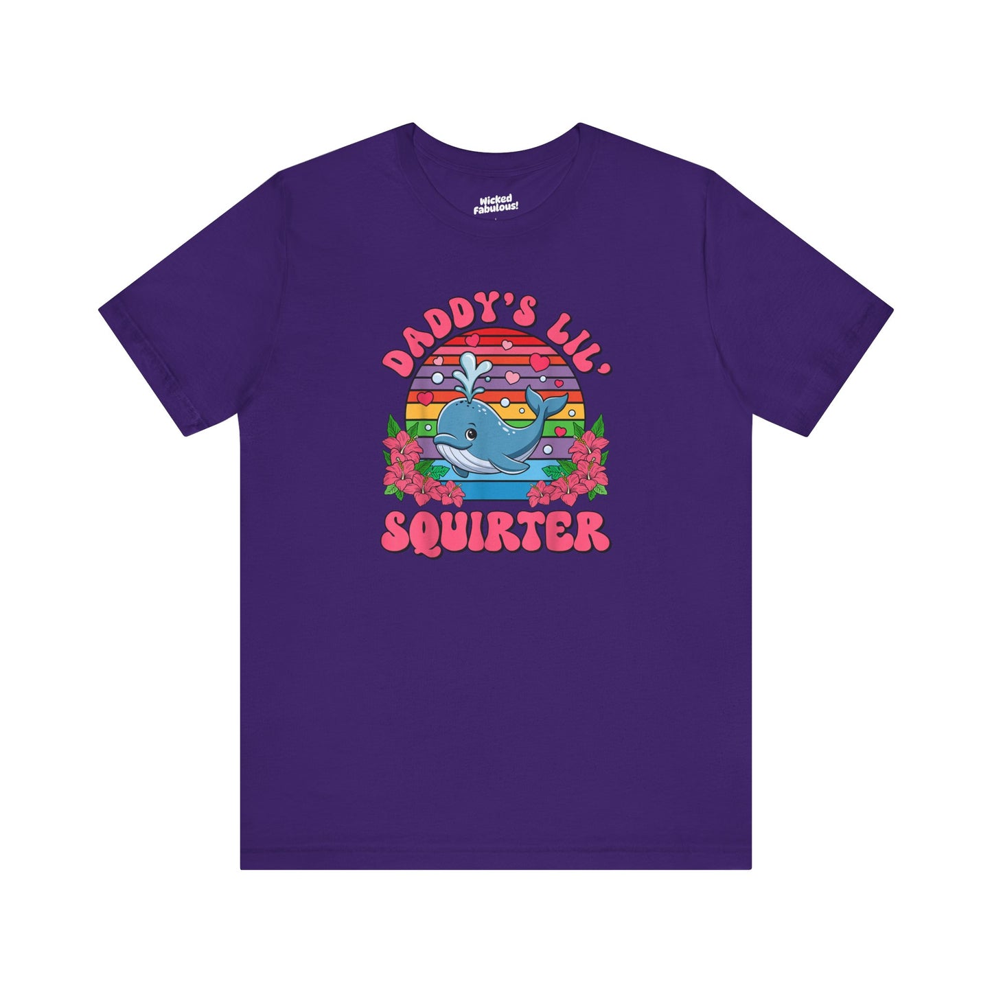 Daddy's Lil Squirter Unisex Jersey Tee - Fun Graphic T-Shirt