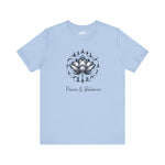 Sacred Lotus Yoga T-Shirt | Zen-Inspired Spiritual Tee