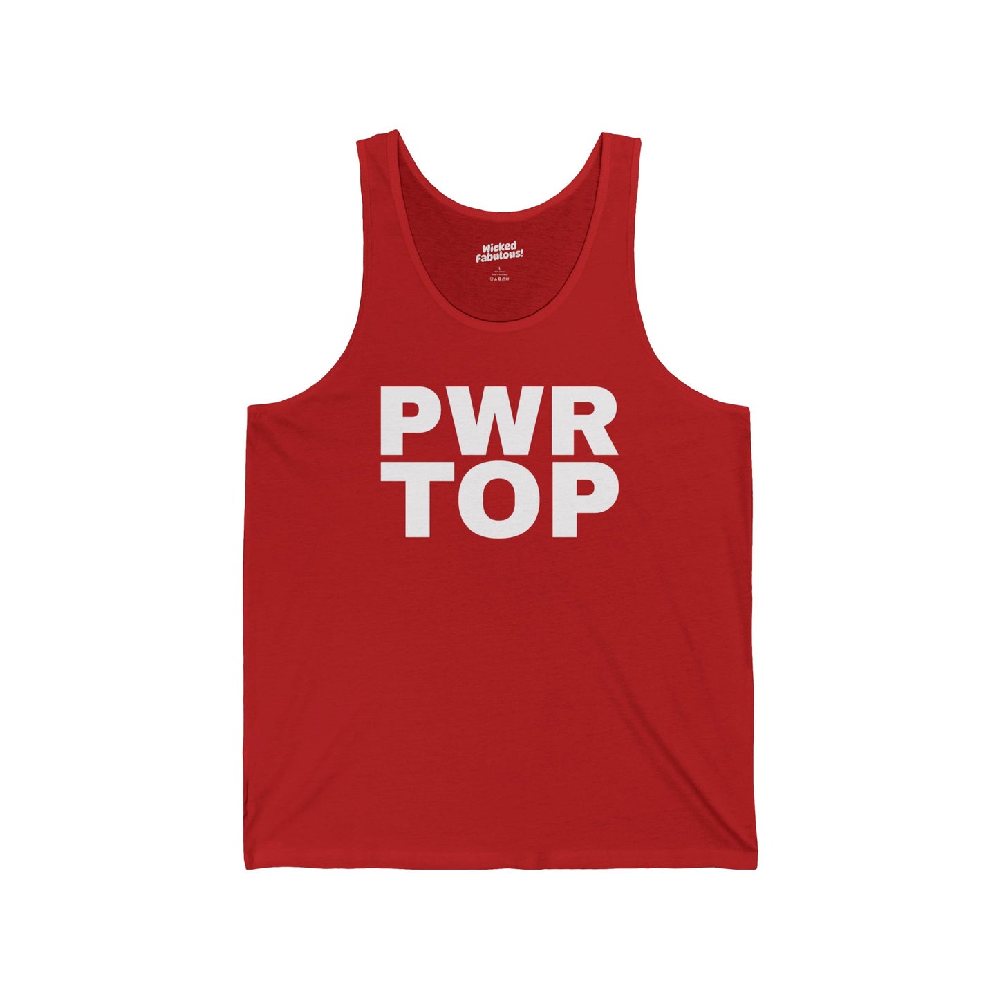 Empowering Unisex Jersey Tank - 'PWR TOP'