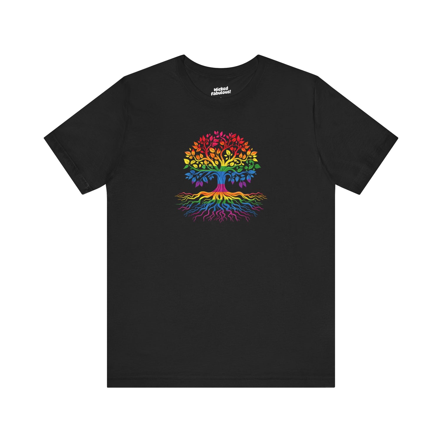 Rainbow Tree of Life T-Shirt – LGBTQ+ Pride Roots & Unity Tee