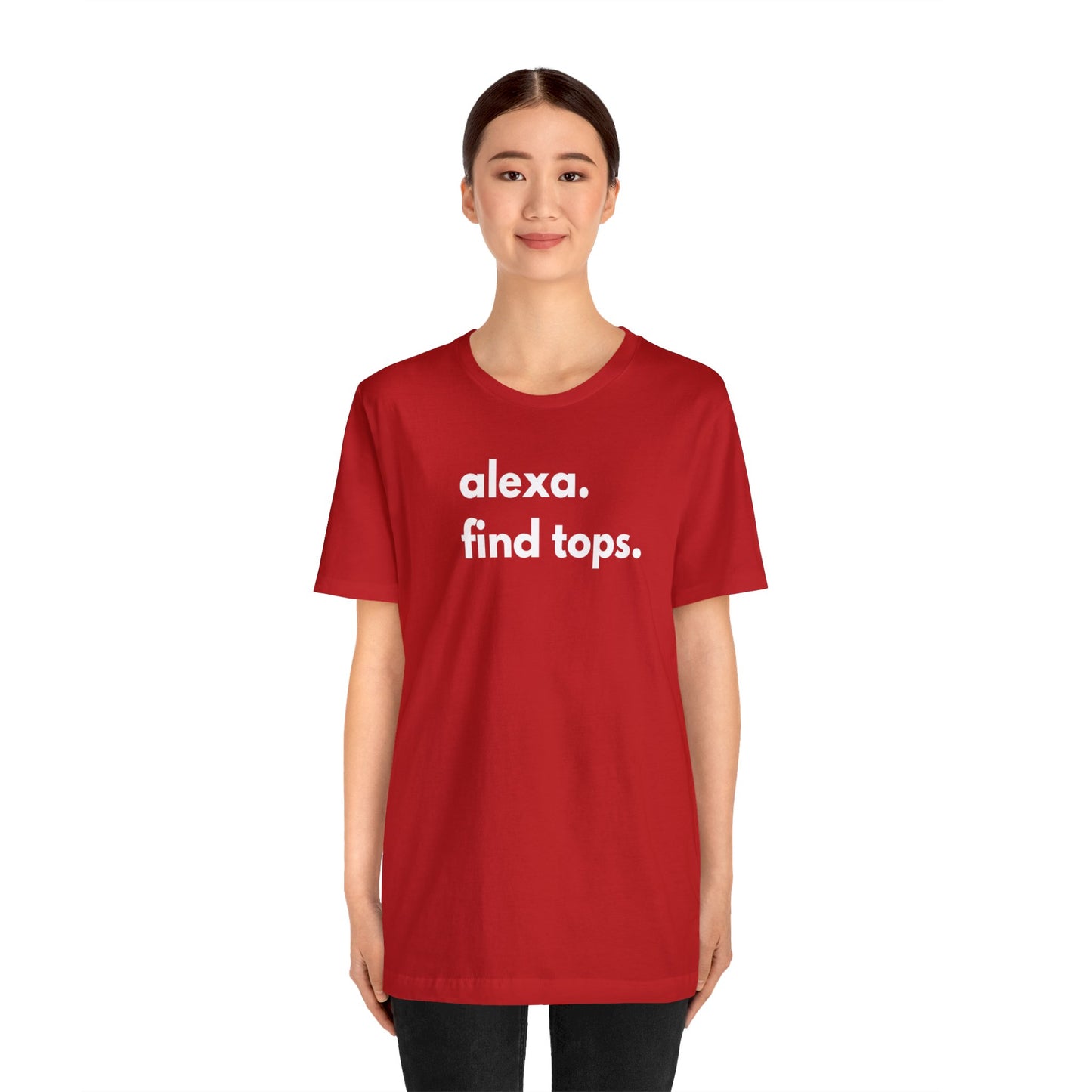 Alexa Find Tops