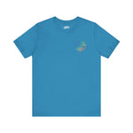 Vibrant Tree of Life Chakra Short Sleeve Tee (Printed on Back)