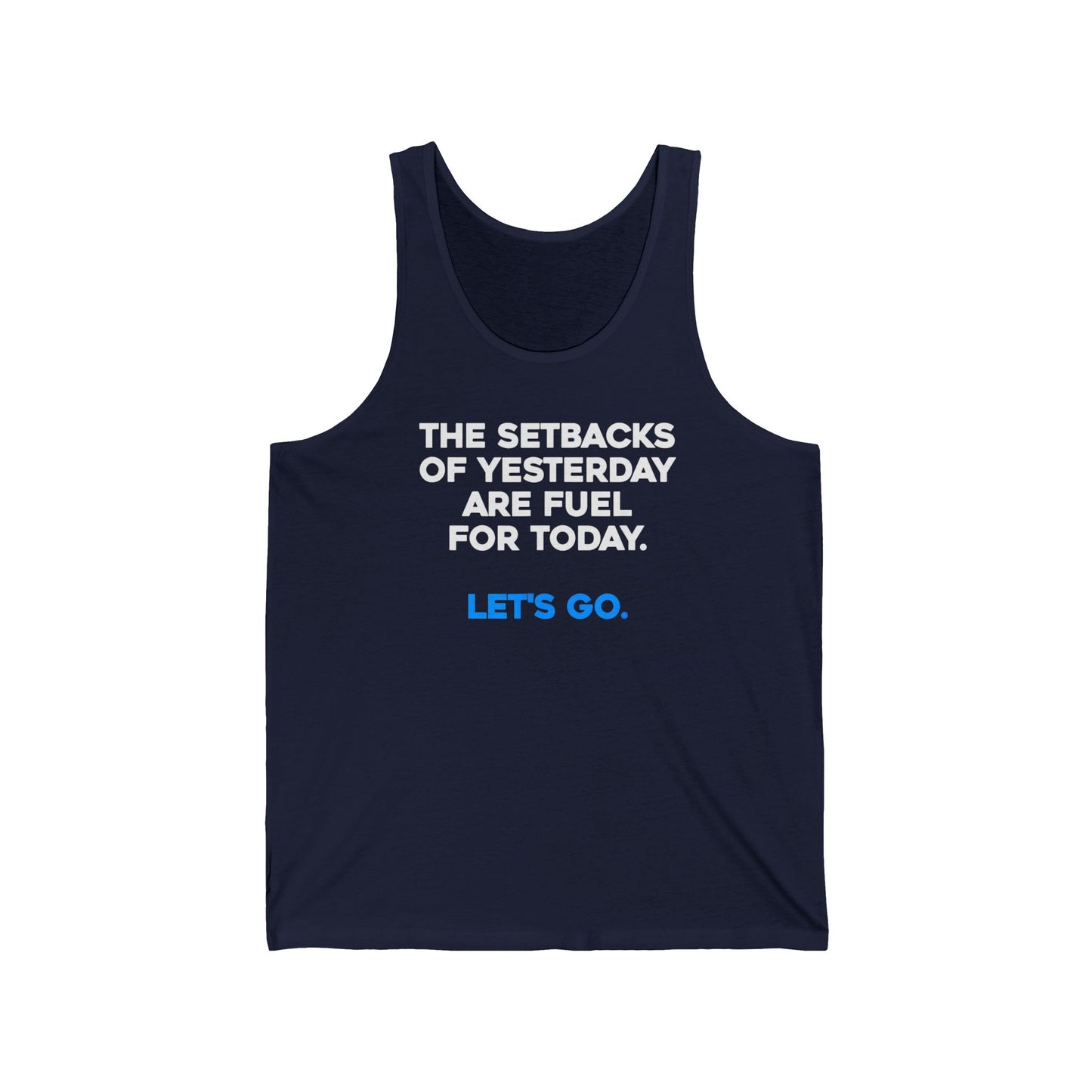 The Setbacks of Yesterday are Fuel for Today, Let's GO!