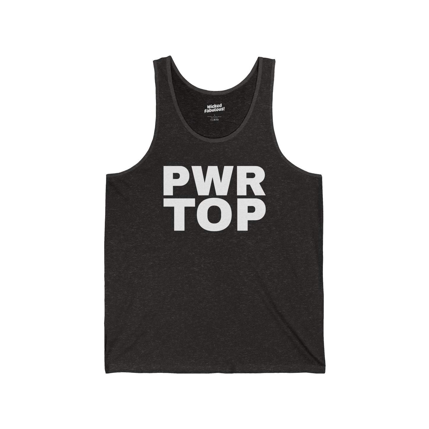 Empowering Unisex Jersey Tank - 'PWR TOP'