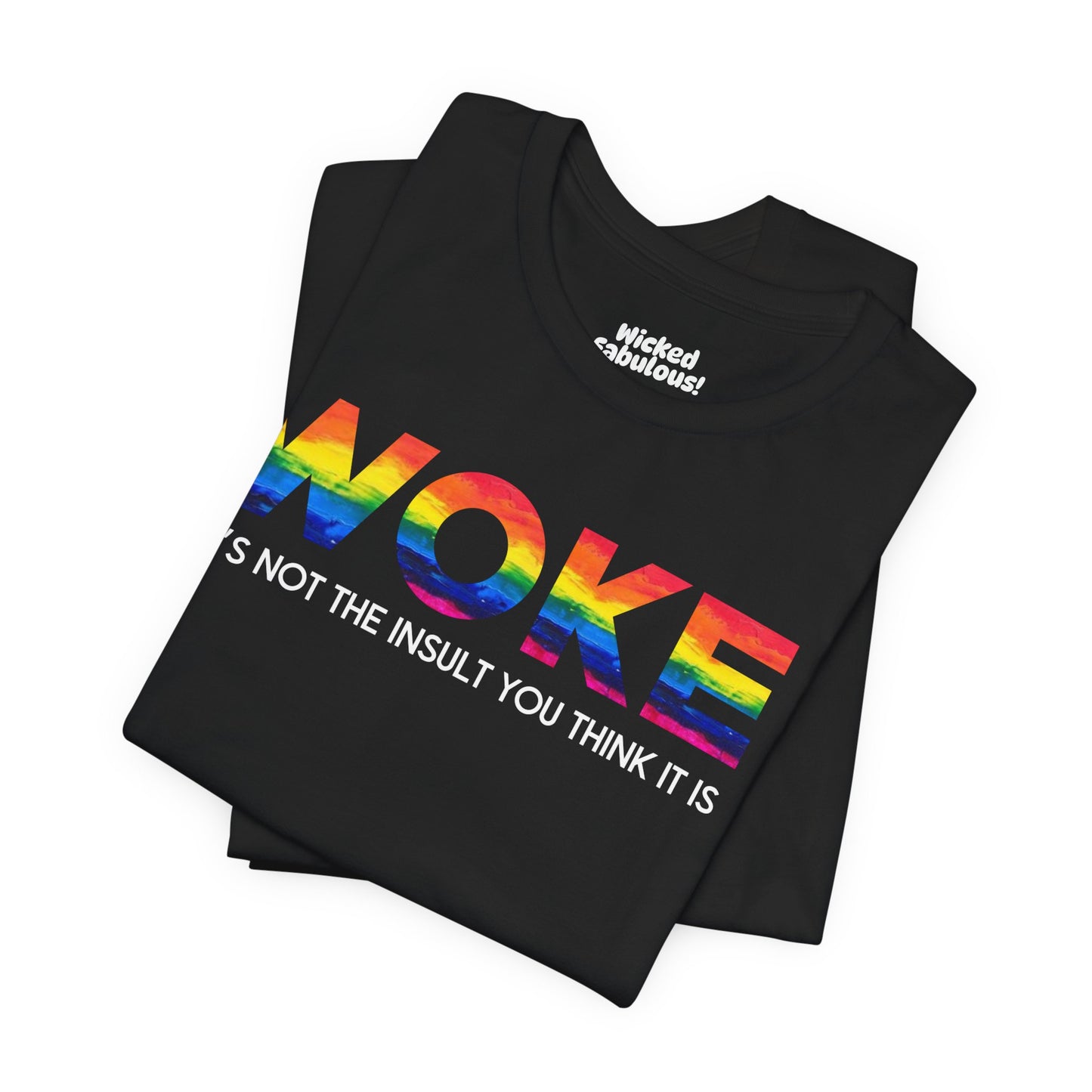 Woke Unisex Jersey Short Sleeve Tee - Spread Awareness & Compassion