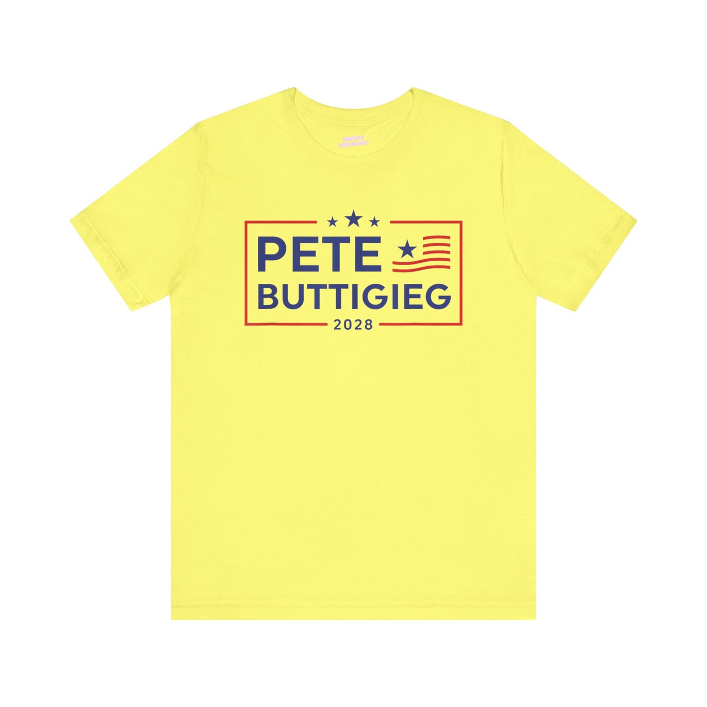 Pete Buttigieg 2028 Unisex Jersey Short Sleeve Tee - Casual Political Statement Shirt