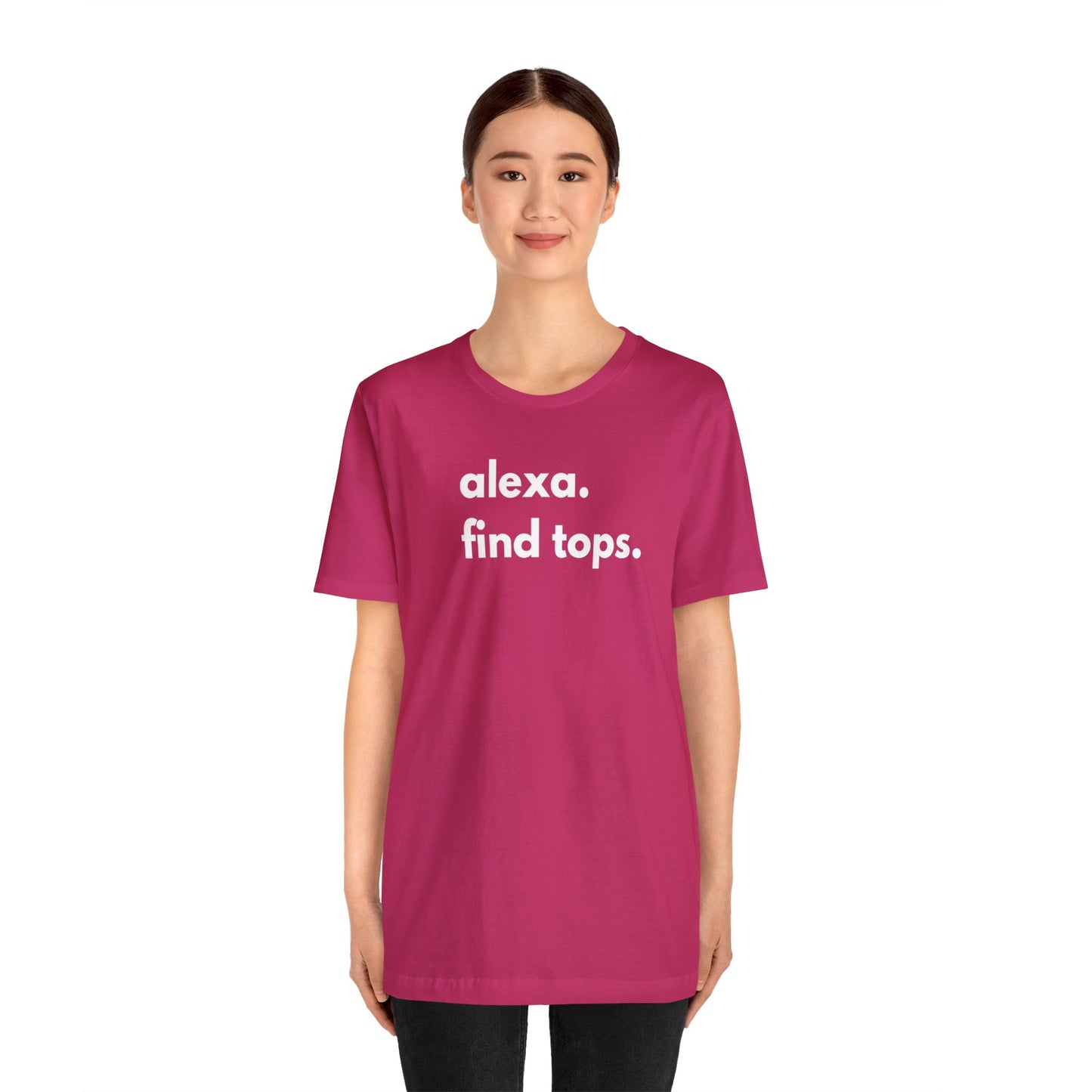 Alexa Find Tops