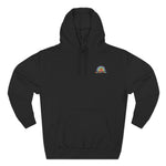Rainbow Message Fleece Hoodie - Say Gay, Protect Trans Kids