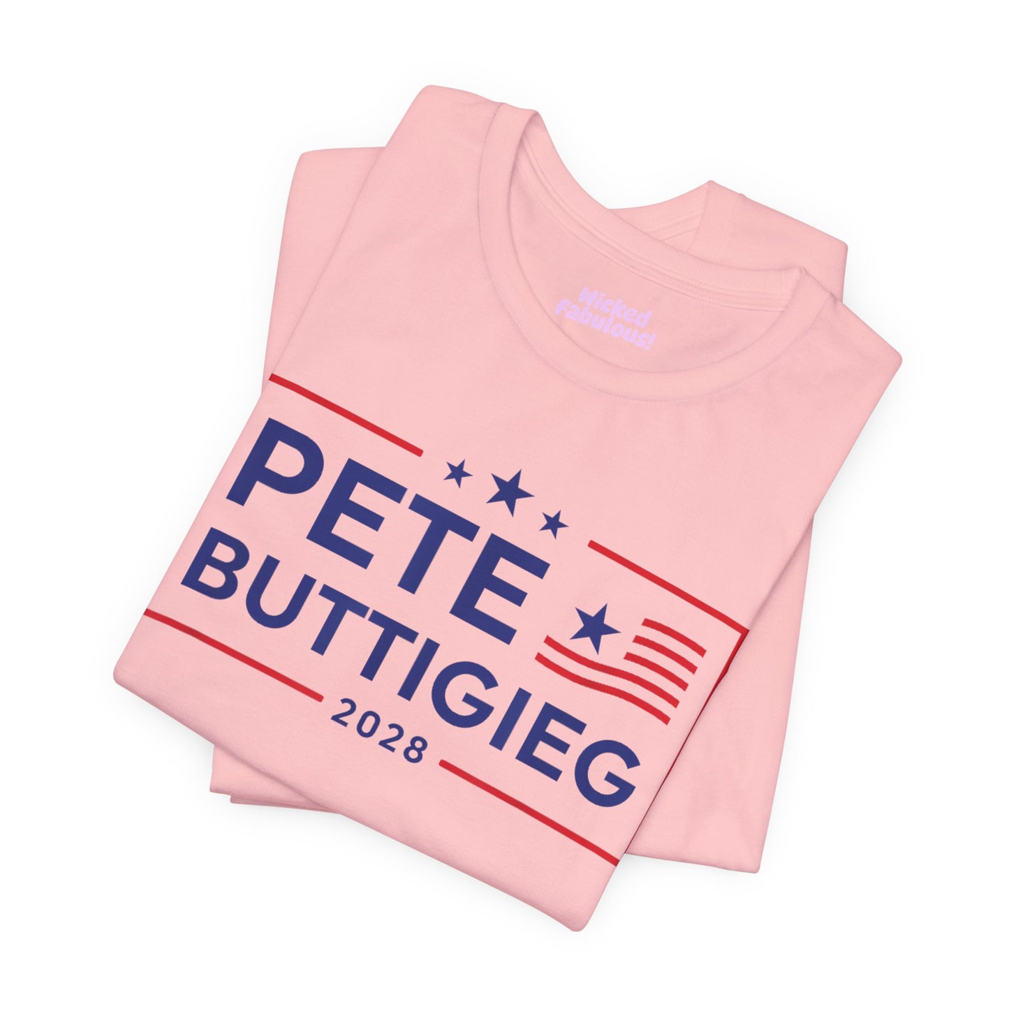 Pete Buttigieg 2028 Unisex Jersey Short Sleeve Tee - Casual Political Statement Shirt