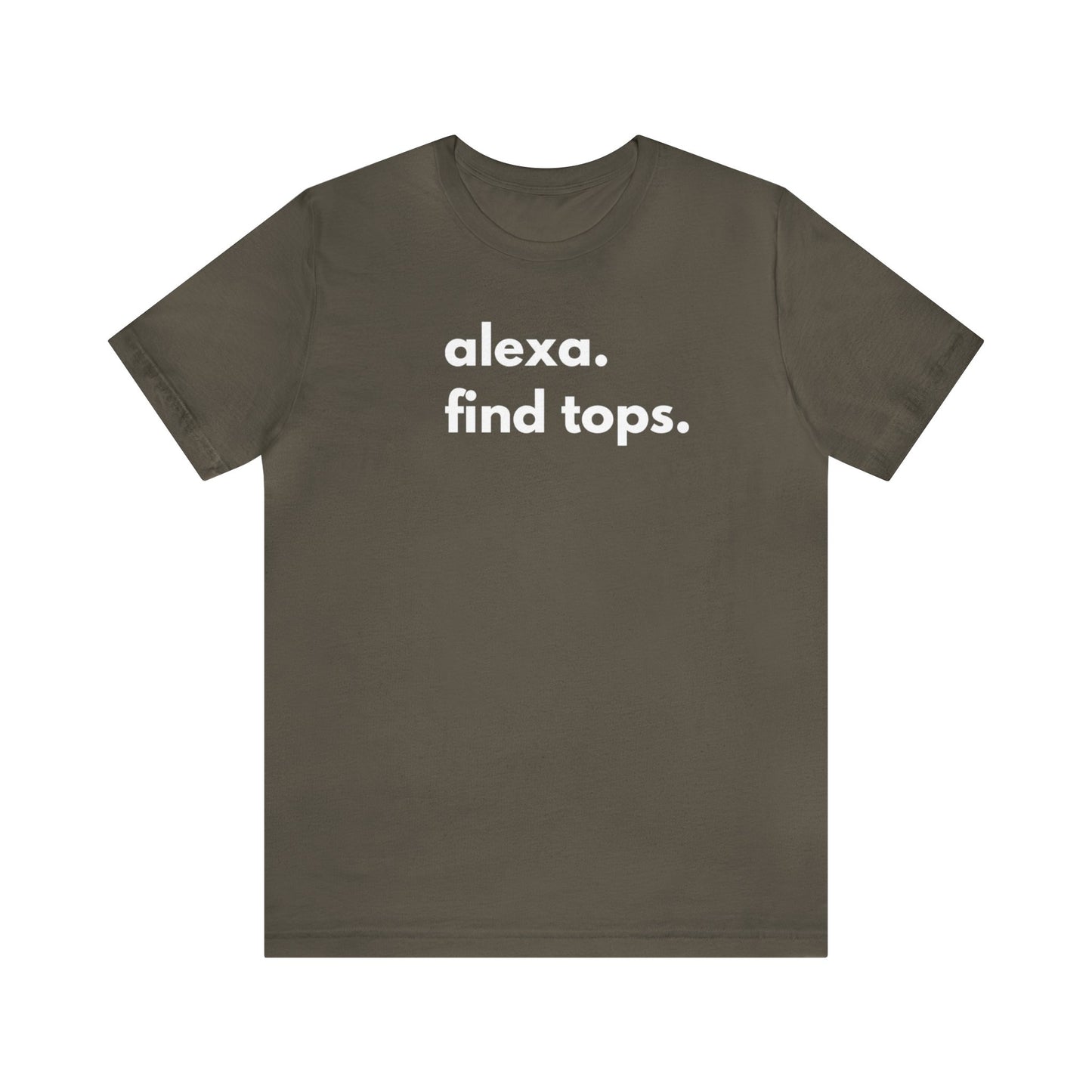 Alexa Find Tops