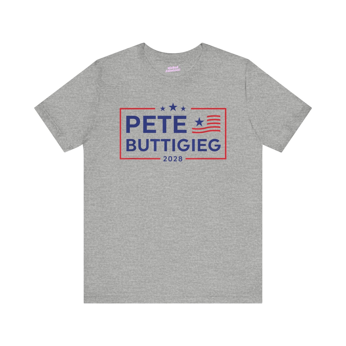 Pete Buttigieg 2028 Unisex Jersey Short Sleeve Tee - Casual Political Statement Shirt