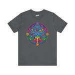 Tree of Life Unisex Jersey Tee for Chakra Healing