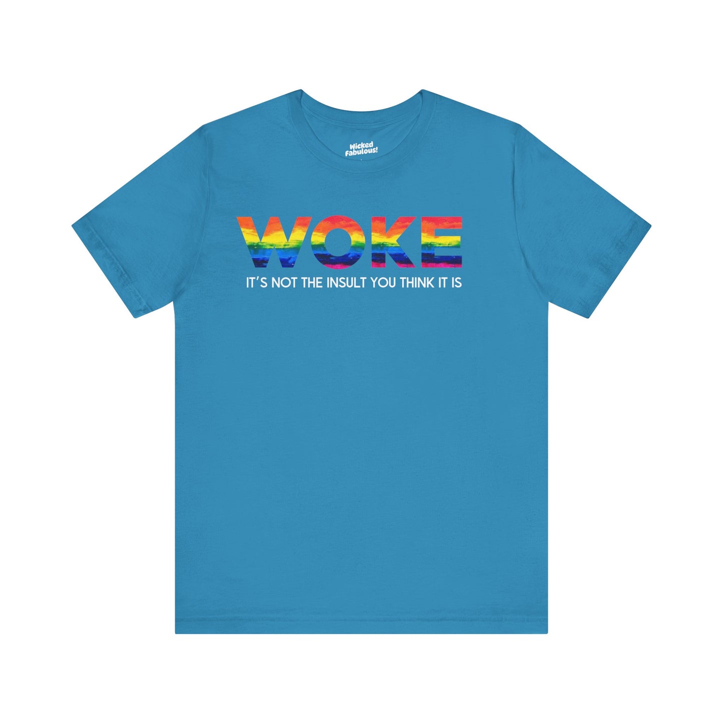 Woke Unisex Jersey Short Sleeve Tee - Spread Awareness & Compassion