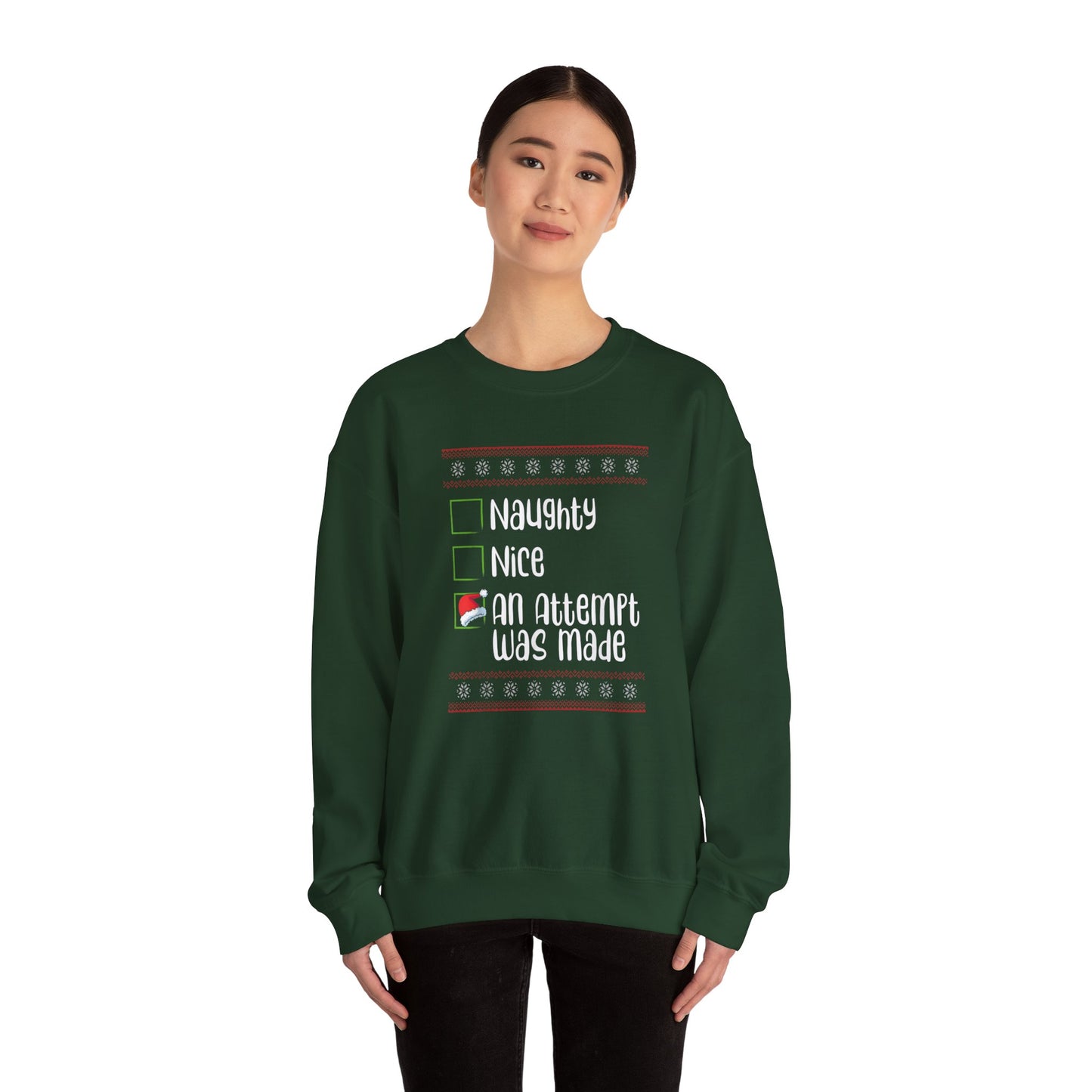Naughty, Nice, an Attempt Was Made