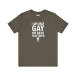 I Am Only Gay on Days That End in Y