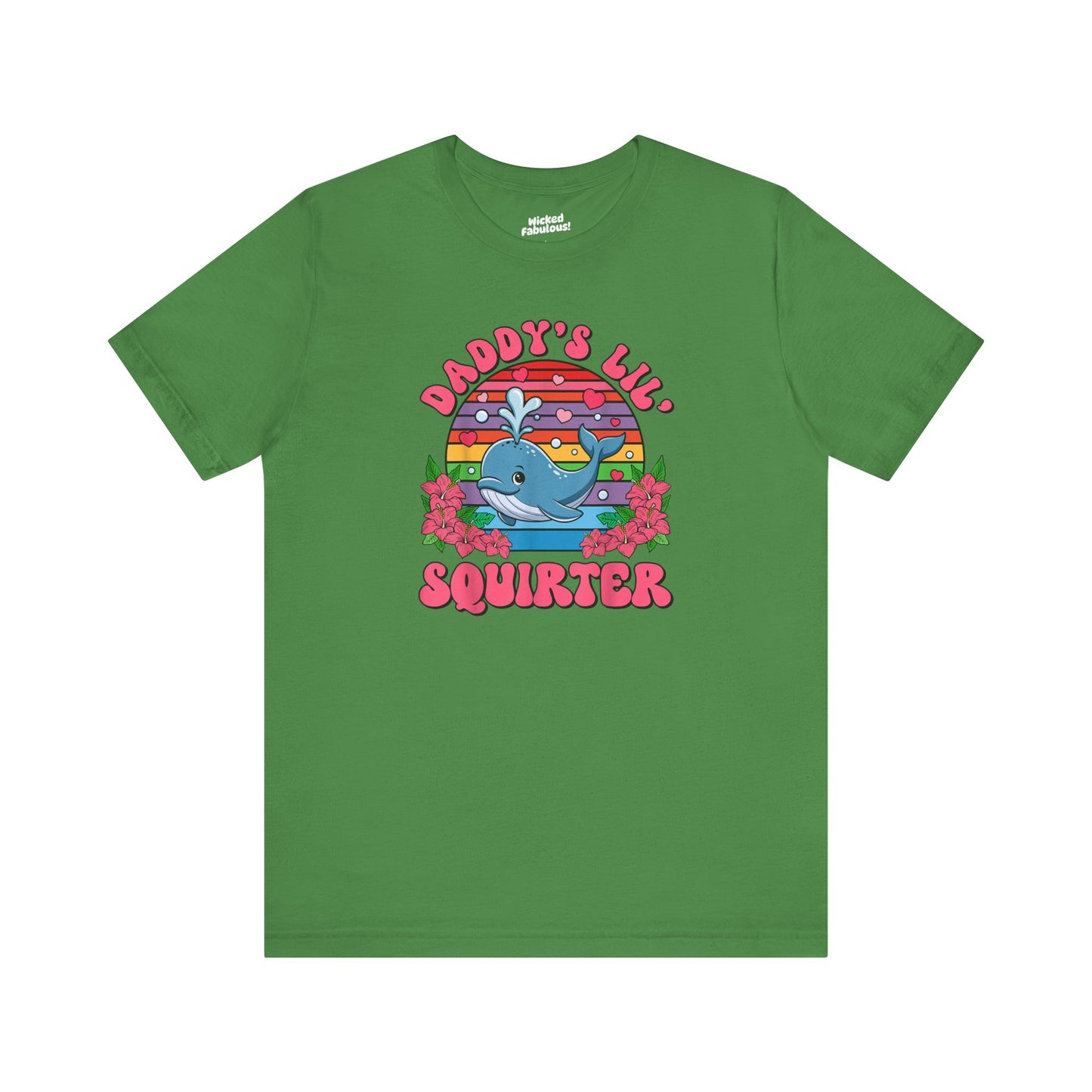 Daddy's Lil Squirter Unisex Jersey Tee - Fun Graphic T-Shirt