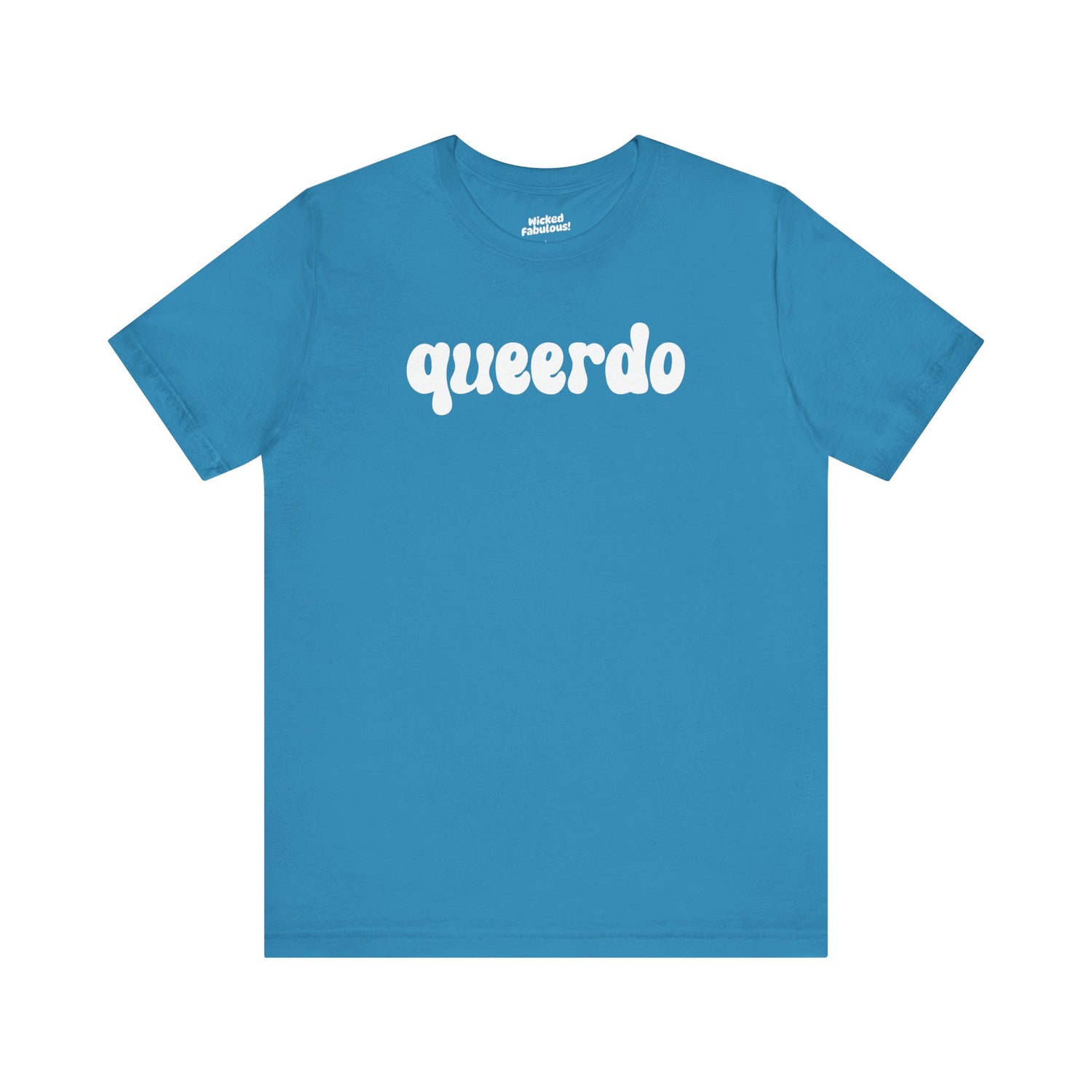 Embrace your fabulous weirdness with our "Queerdo" T-Shirt — where queer meets quirky!