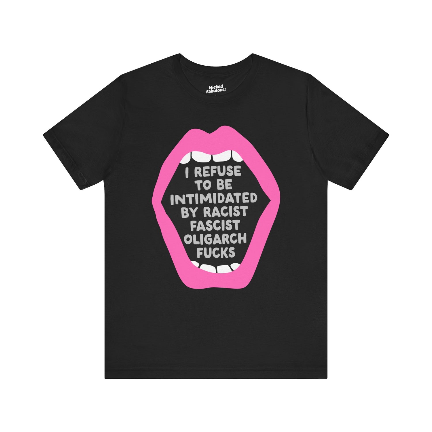 🔥 I Refuse to Be Intimidated Tee – Bold, Loud, and Unapologetically Defiant