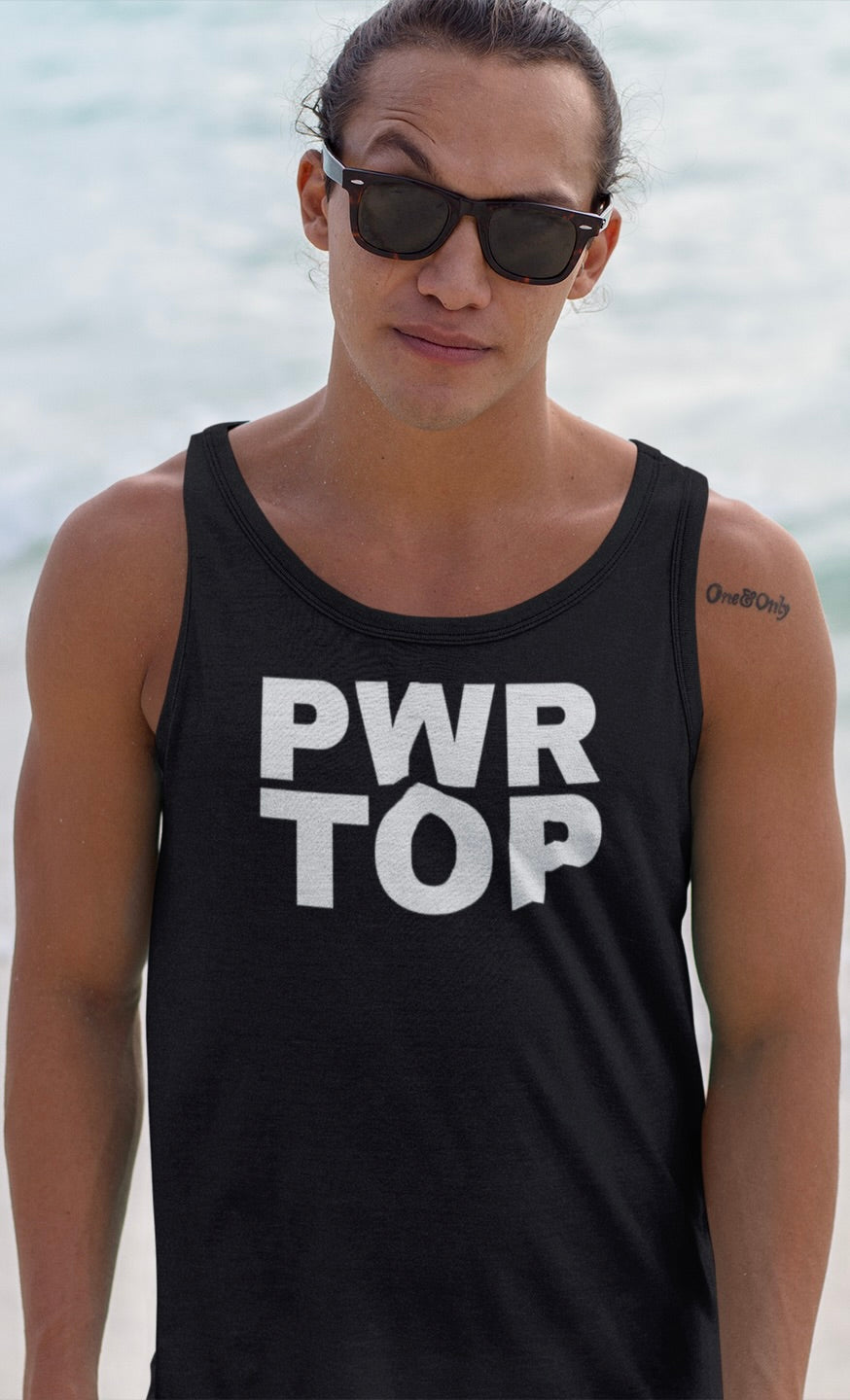 Empowering Unisex Jersey Tank - 'PWR TOP'