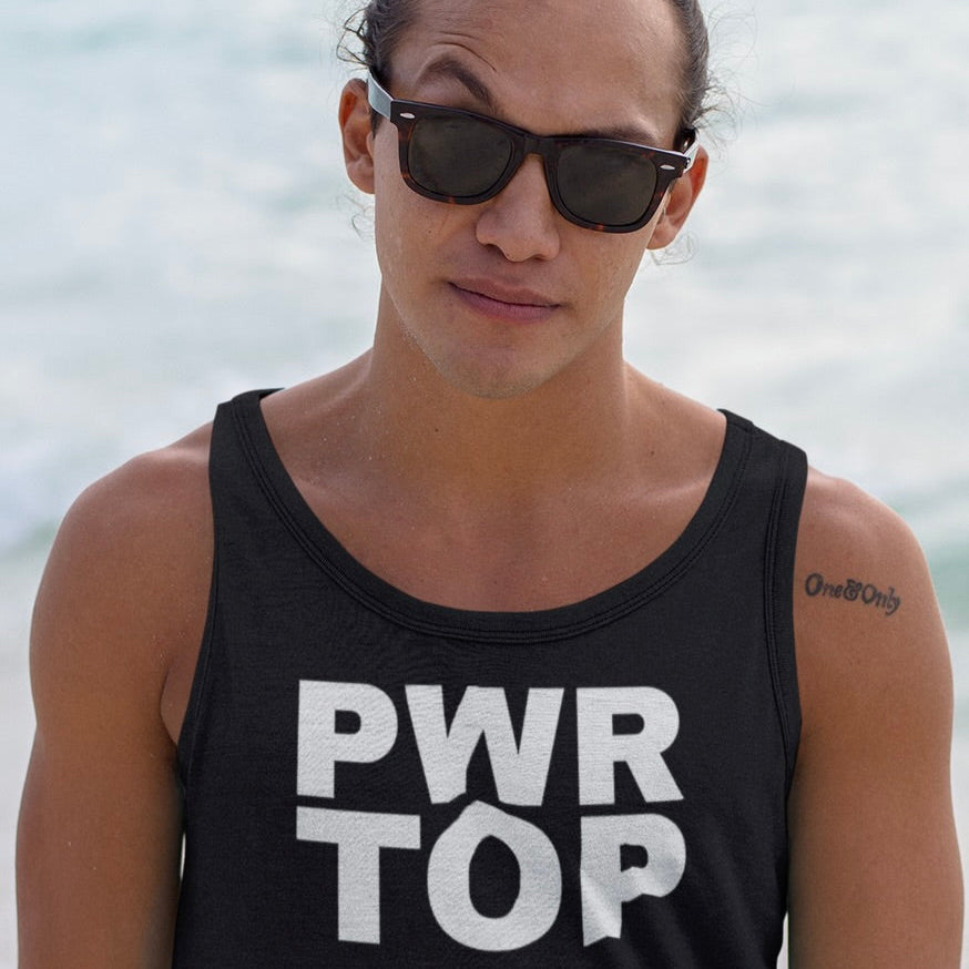 Empowering Unisex Jersey Tank - 'PWR TOP'