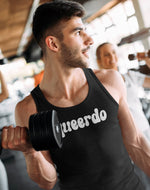 Stay cool and fabulously weird in our "Queerdo" Pride Tank Top!