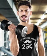 Moustache Rides 25¢ – Tank Top