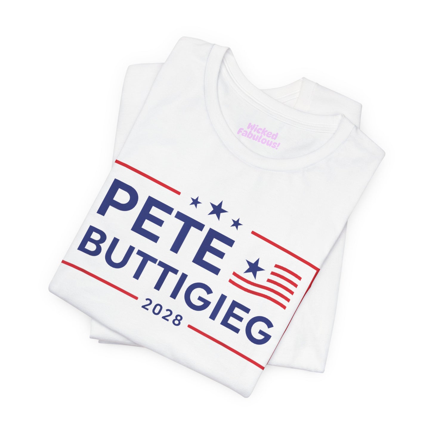 Pete Buttigieg 2028 Unisex Jersey Short Sleeve Tee - Casual Political Statement Shirt