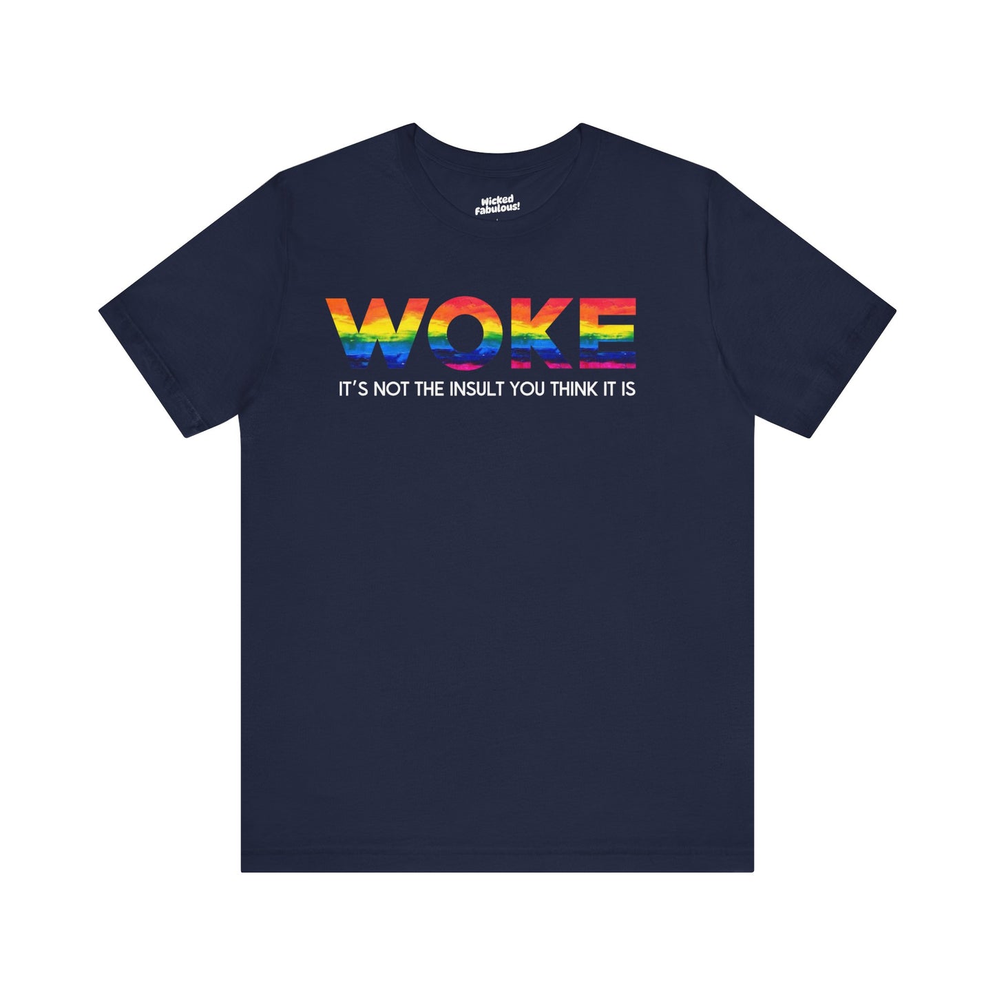 Woke Unisex Jersey Short Sleeve Tee - Spread Awareness & Compassion