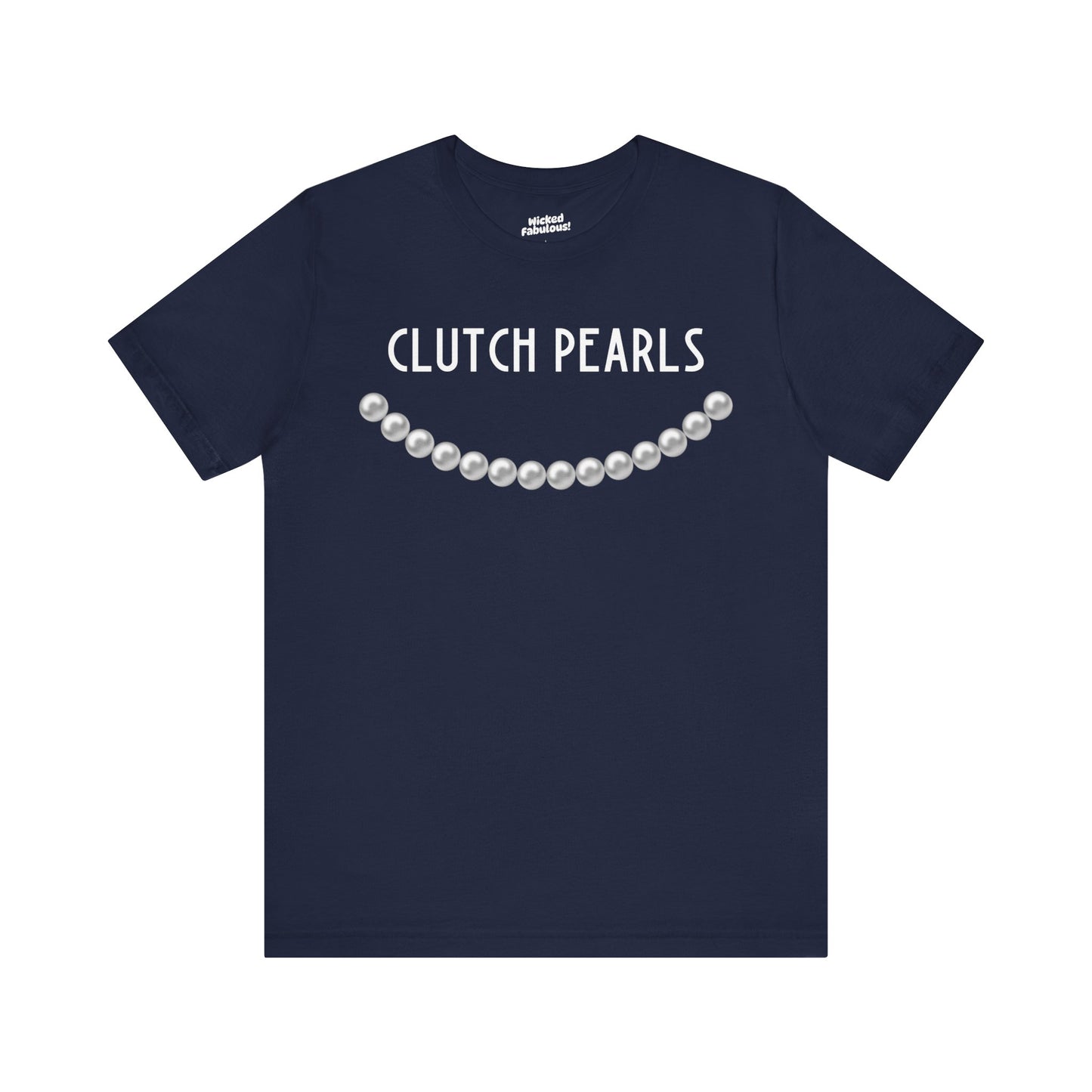 Clutch Pearls Graphic Unisex Jersey Tee - Perfect for Fashion Lovers