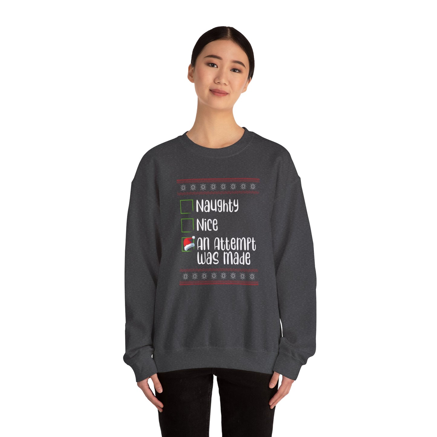 Naughty, Nice, an Attempt Was Made
