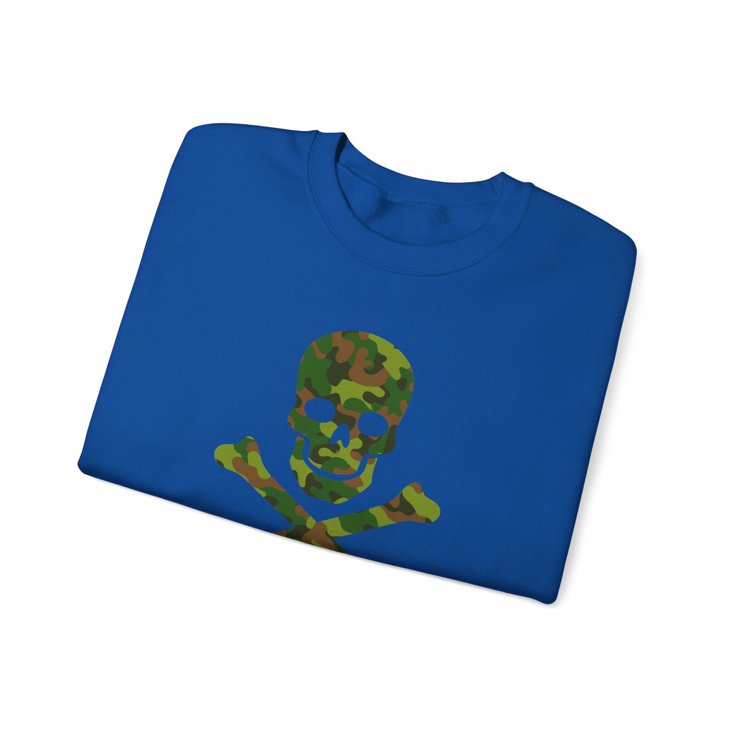Camo Skull and Crossbones