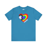 Progress Pride Heart T-Shirt – Inclusive LGBTQ+ Equality Tee (Unisex Fit)