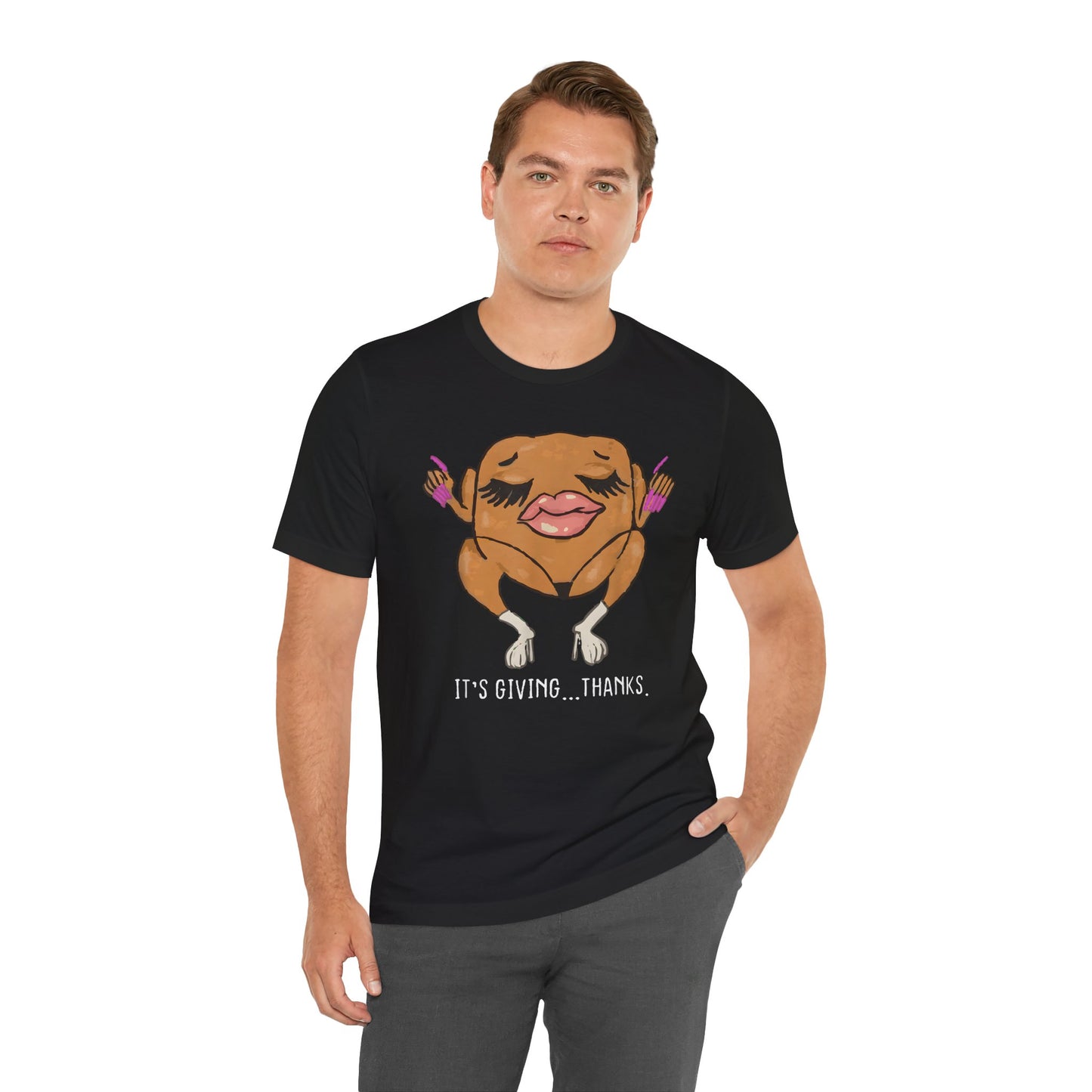 It's Giving...Thanks - Funny Thanksgiving T-Shirt