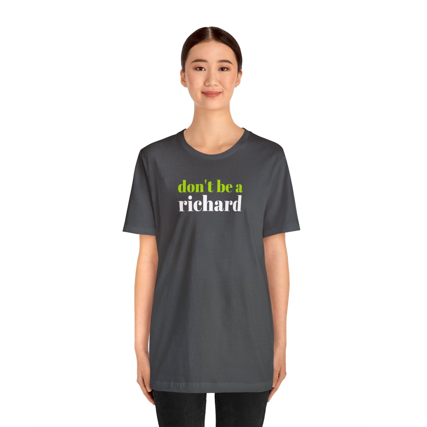 Don't Be a Richard