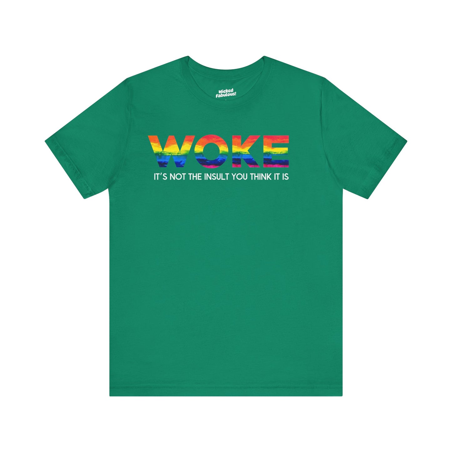 Woke Unisex Jersey Short Sleeve Tee - Spread Awareness & Compassion