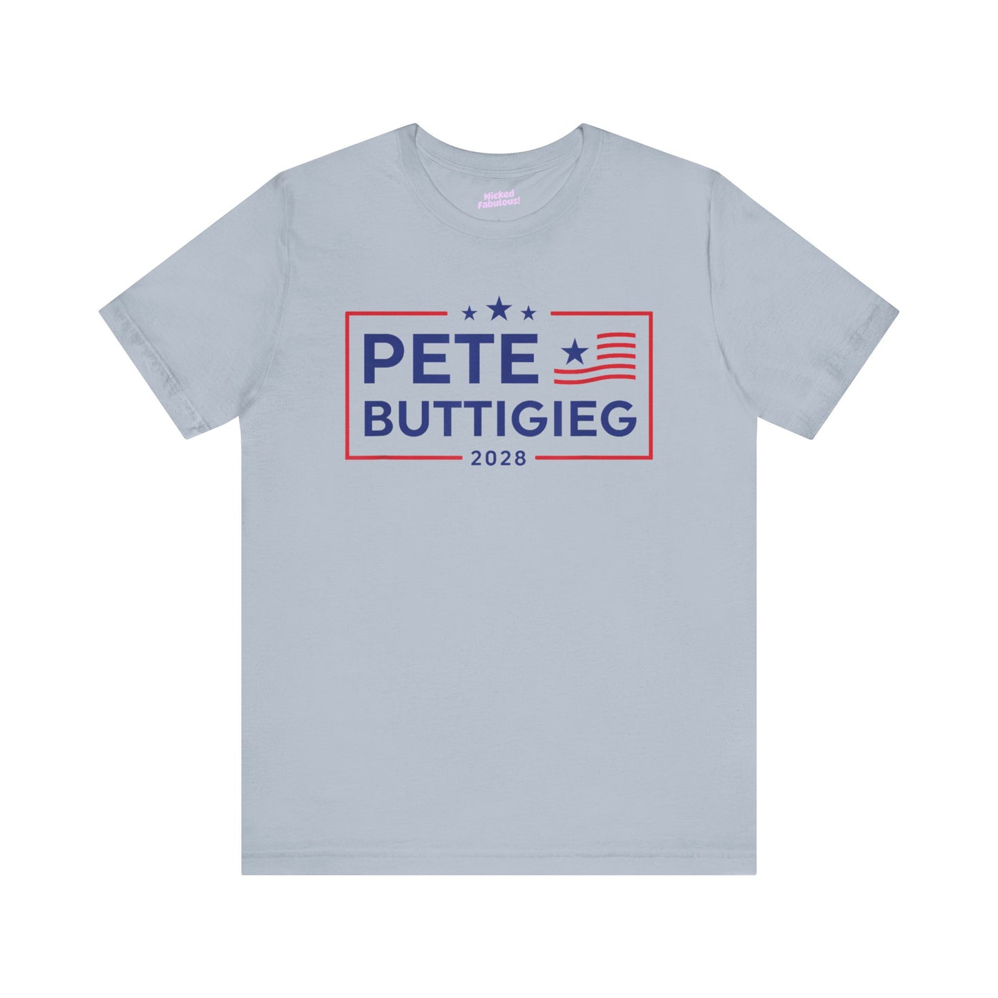 Pete Buttigieg 2028 Unisex Jersey Short Sleeve Tee - Casual Political Statement Shirt