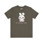 Cute but Spicy Bunny Tee - Unisex Jersey Short Sleeve T-Shirt