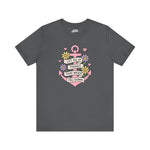 Let Go of Things That Weigh You Down T-Shirt – Mental Health Anchor Design