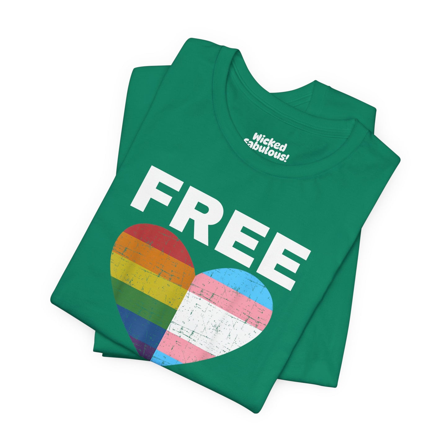 Pride Love Hugs T-Shirt - Unisex Jersey Short Sleeve Tee for LGBTQ+ Support