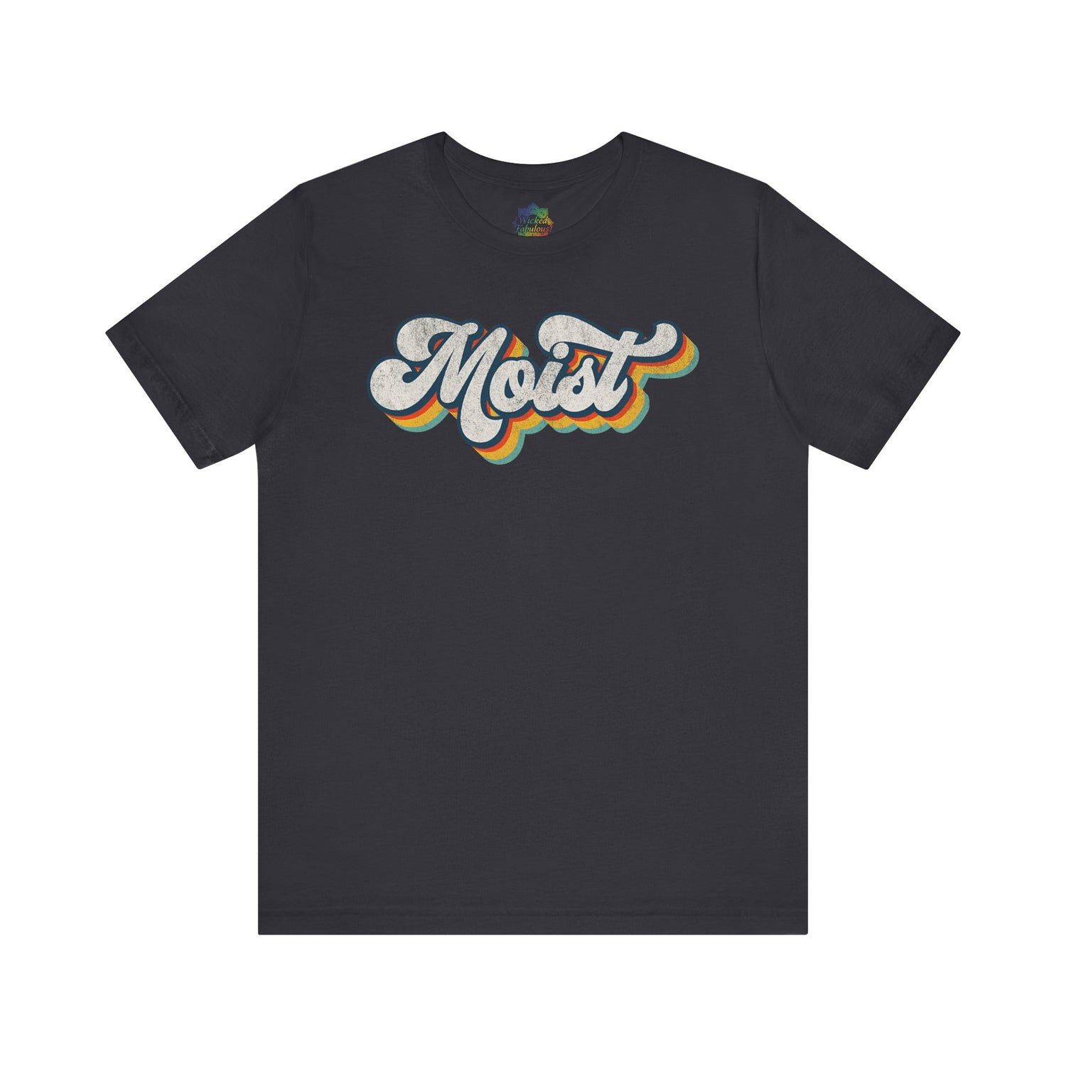 “MOIST” Funny Graphic T-Shirt – Bold, Playful, and Unapologetically Awkward