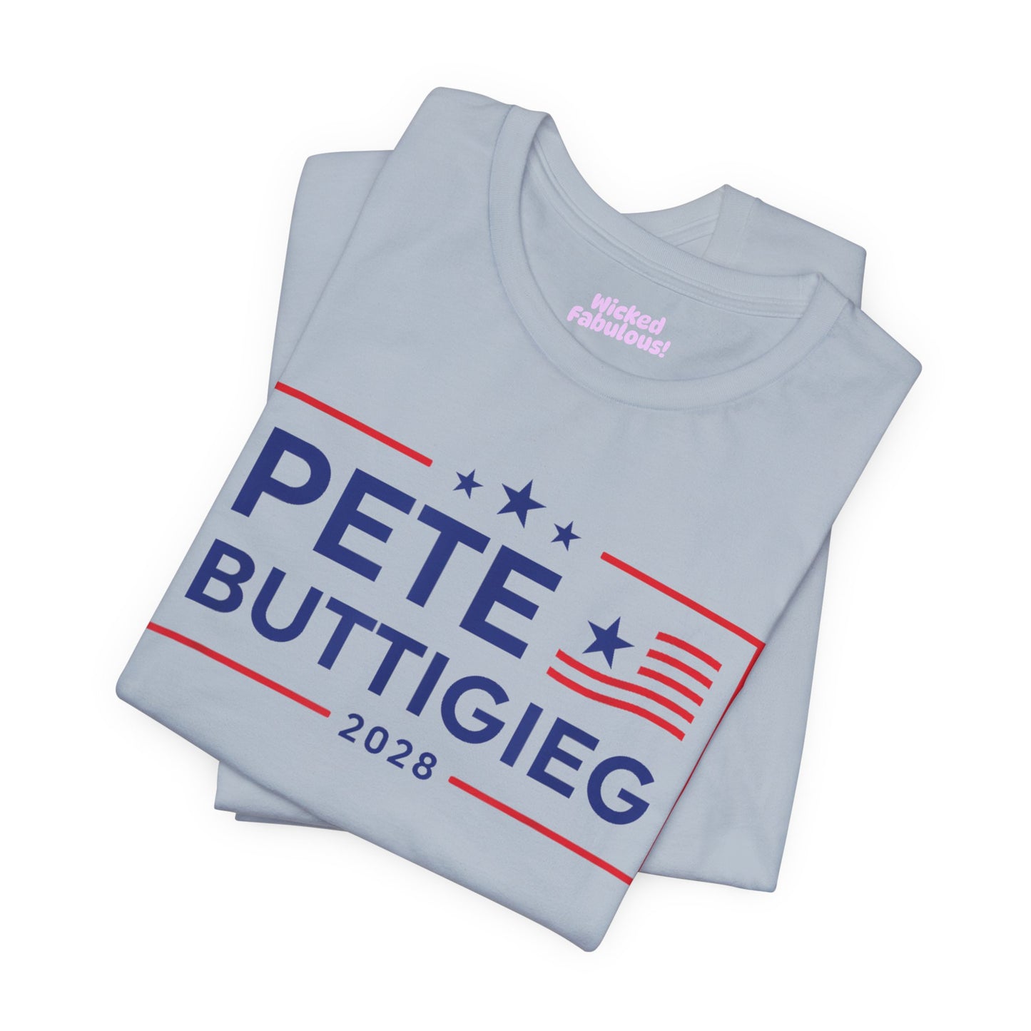 Pete Buttigieg 2028 Unisex Jersey Short Sleeve Tee - Casual Political Statement Shirt