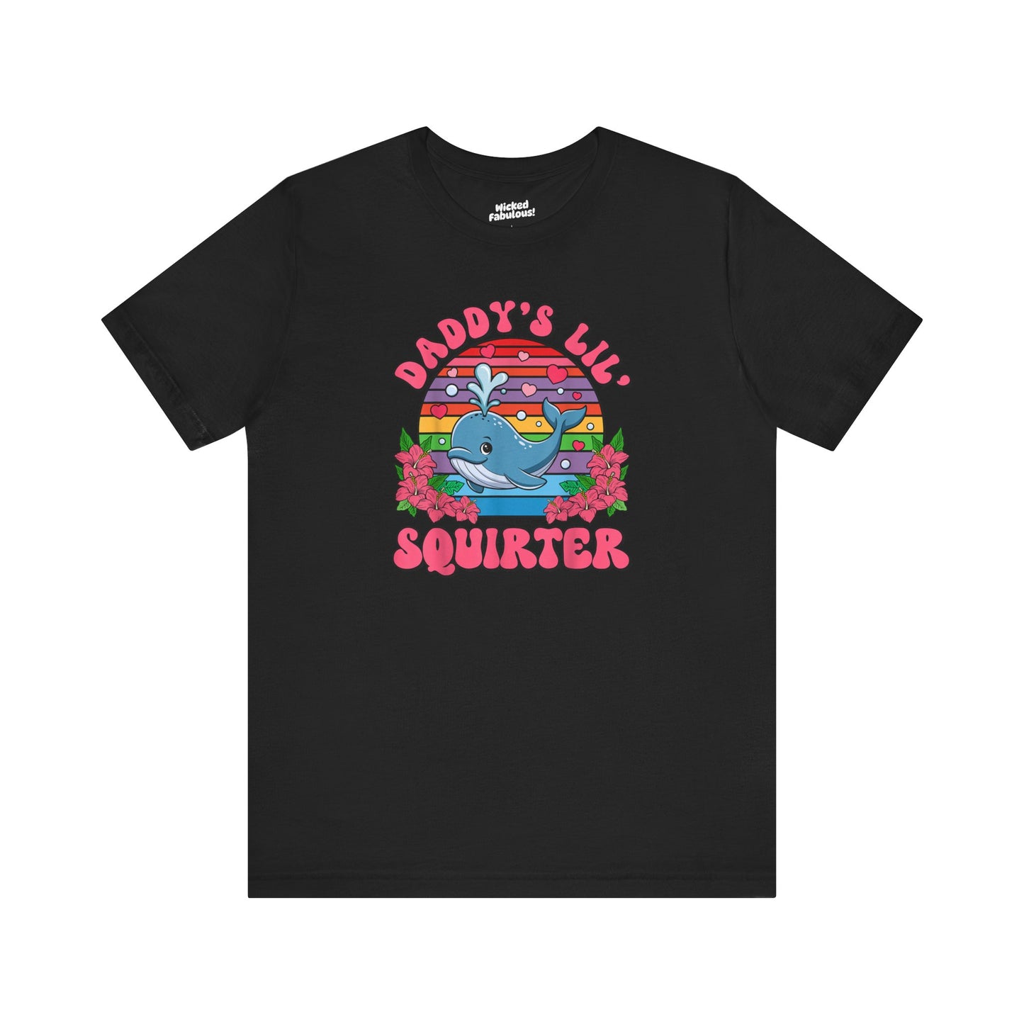 Daddy's Lil Squirter Unisex Jersey Tee - Fun Graphic T-Shirt