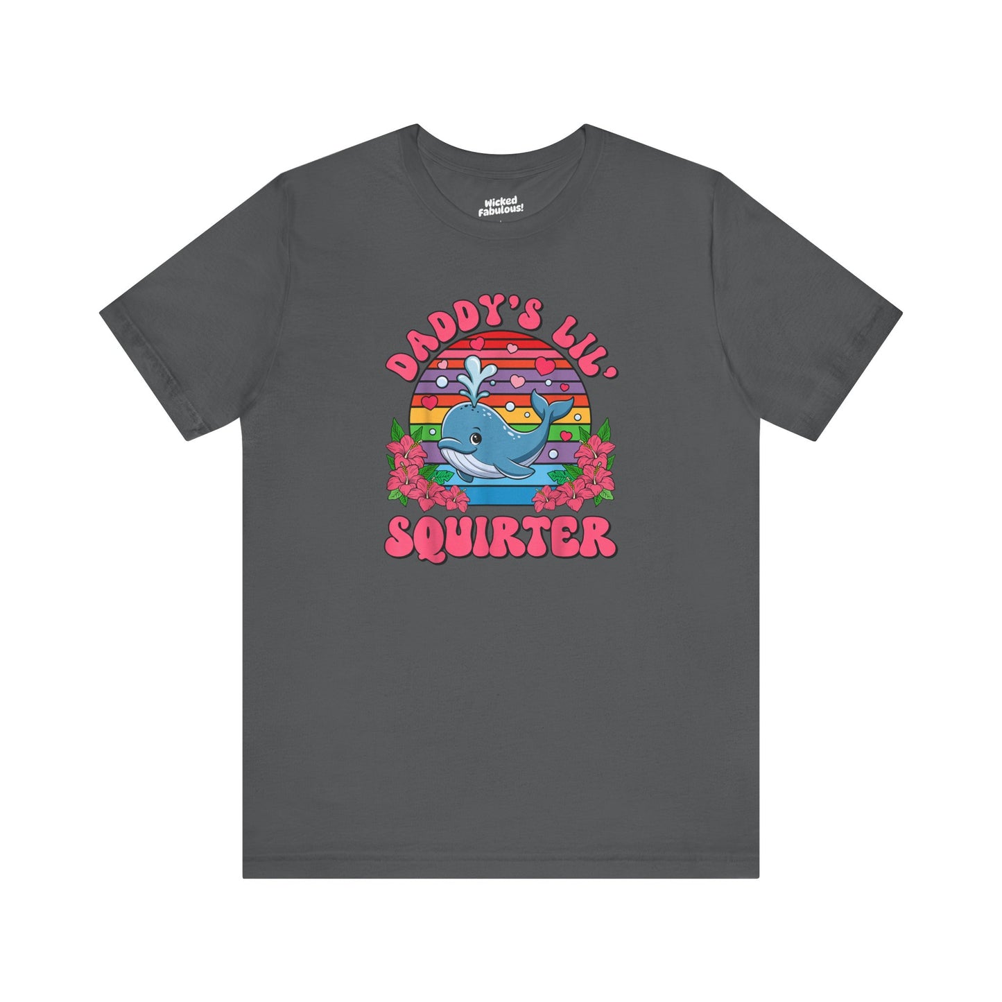 Daddy's Lil Squirter Unisex Jersey Tee - Fun Graphic T-Shirt