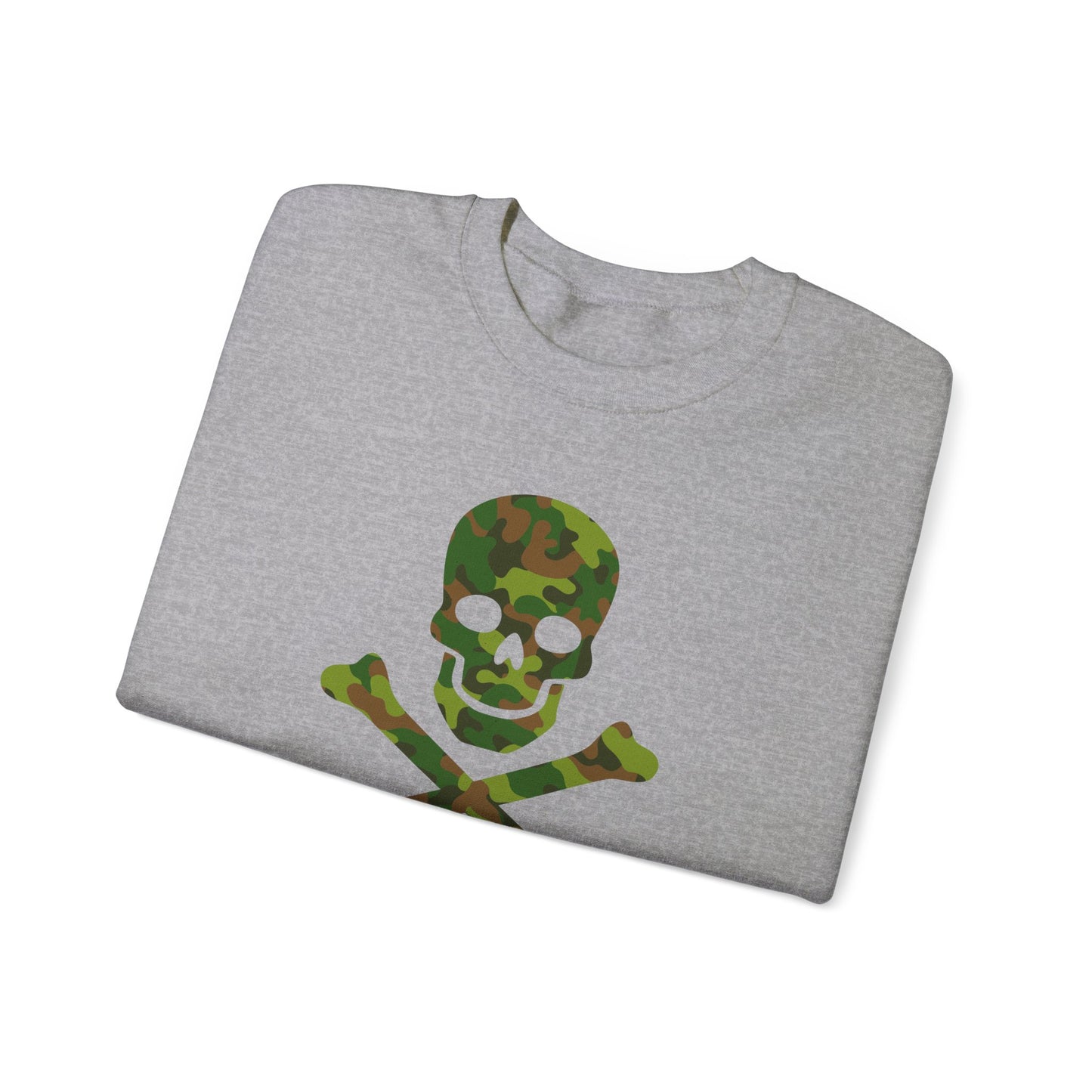 Camo Skull and Crossbones