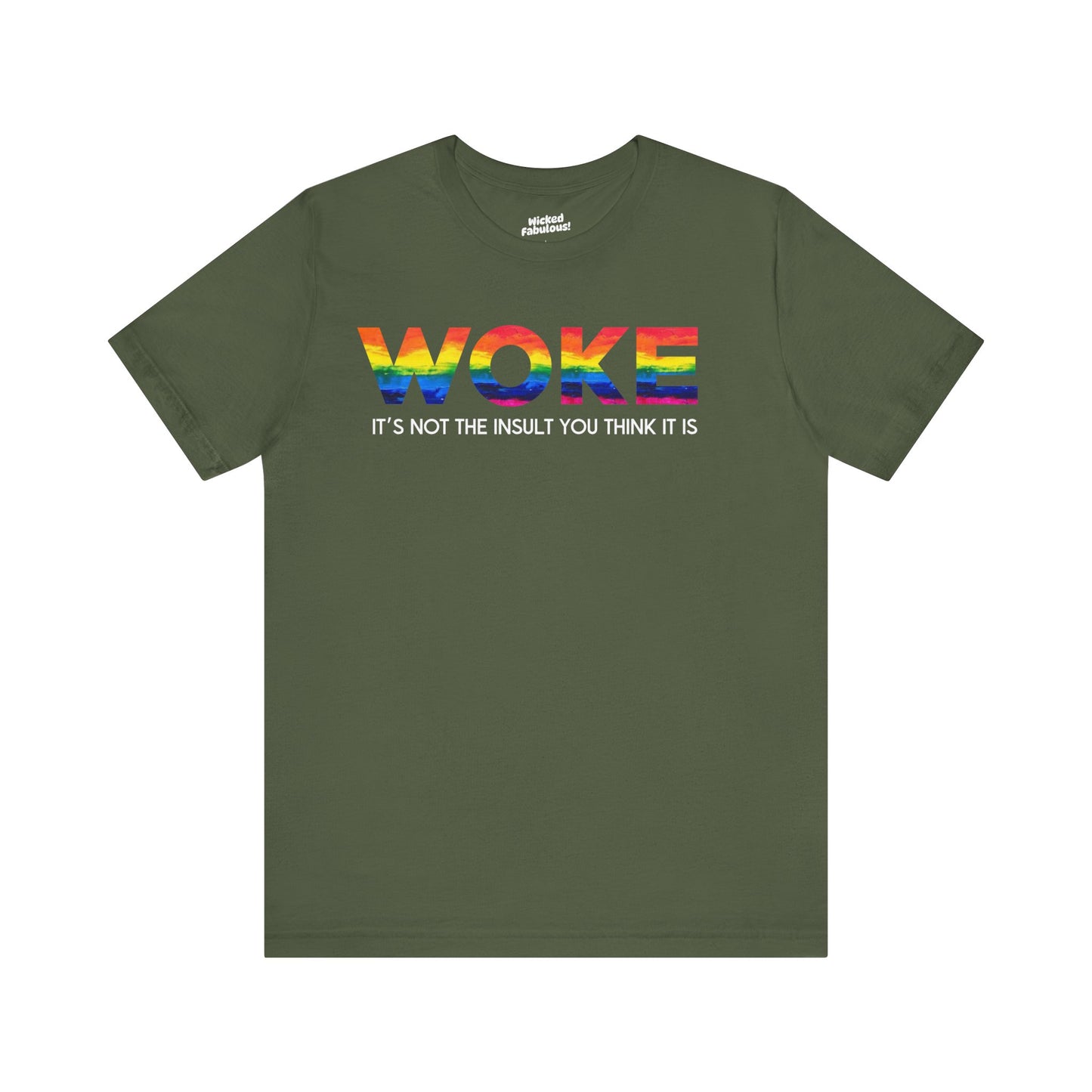 Woke Unisex Jersey Short Sleeve Tee - Spread Awareness & Compassion