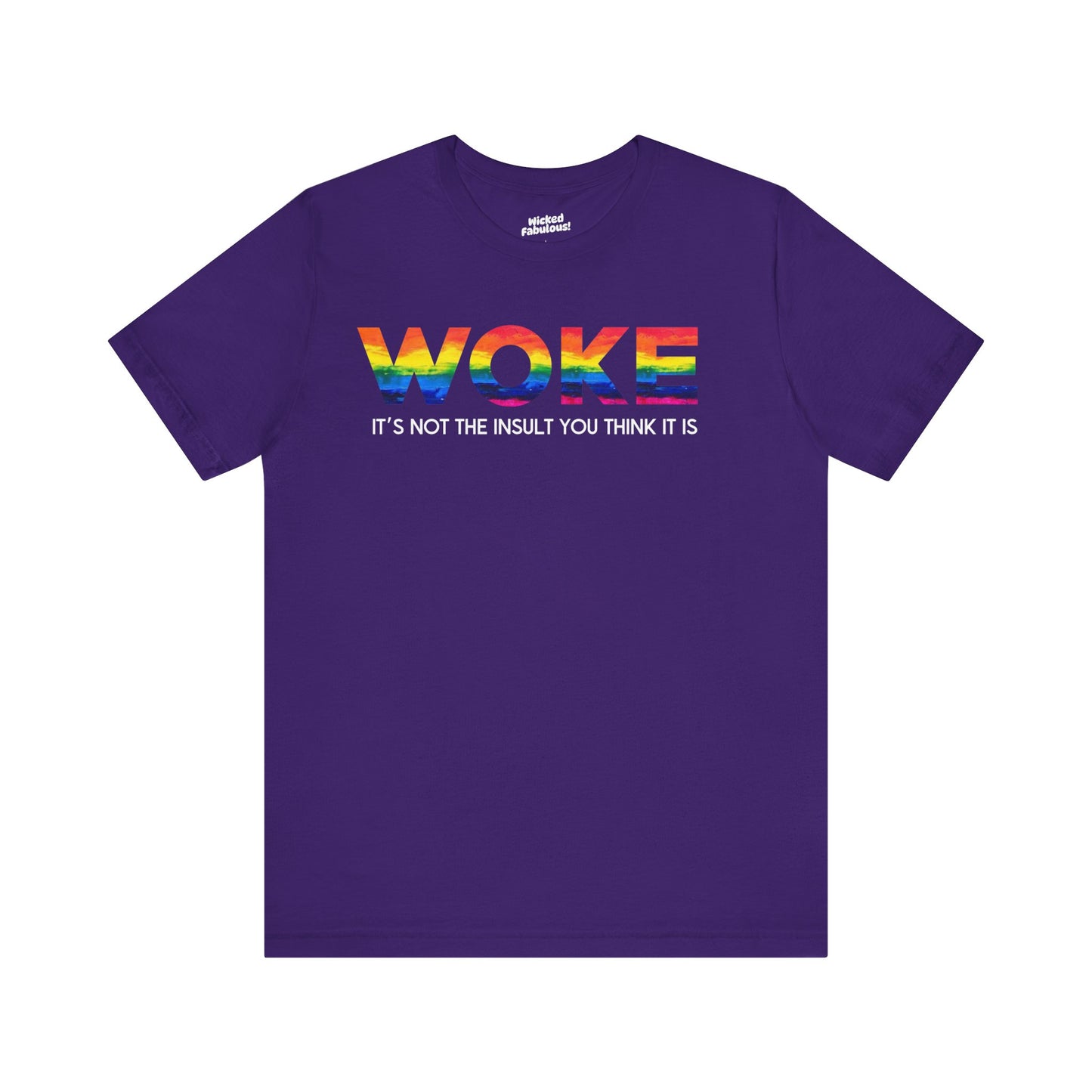 Woke Unisex Jersey Short Sleeve Tee - Spread Awareness & Compassion