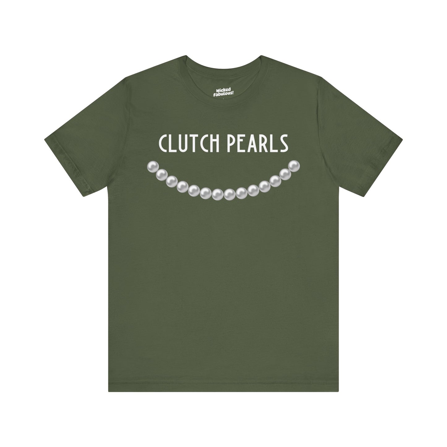 Clutch Pearls Graphic Unisex Jersey Tee - Perfect for Fashion Lovers