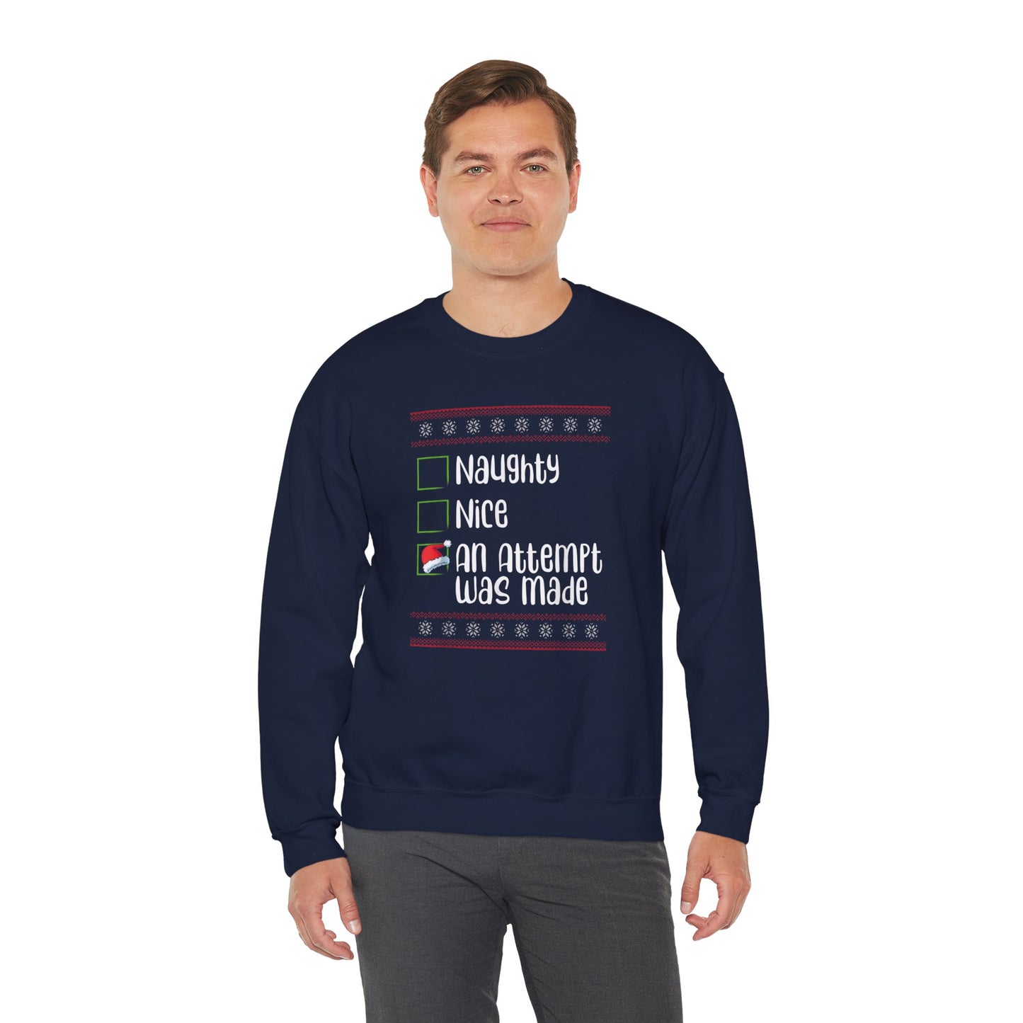 Naughty, Nice, an Attempt Was Made