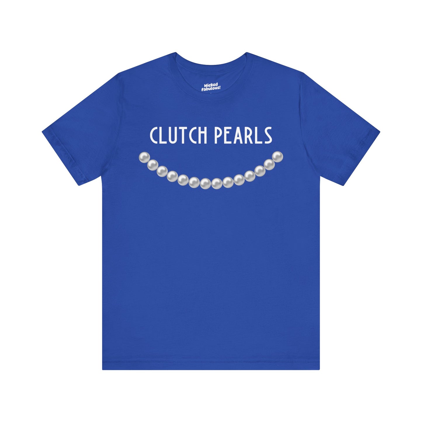 Clutch Pearls Graphic Unisex Jersey Tee - Perfect for Fashion Lovers