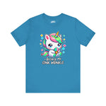 Cute Unicorn Graphic Tee - "I Bleach My Stink Wrinkle"